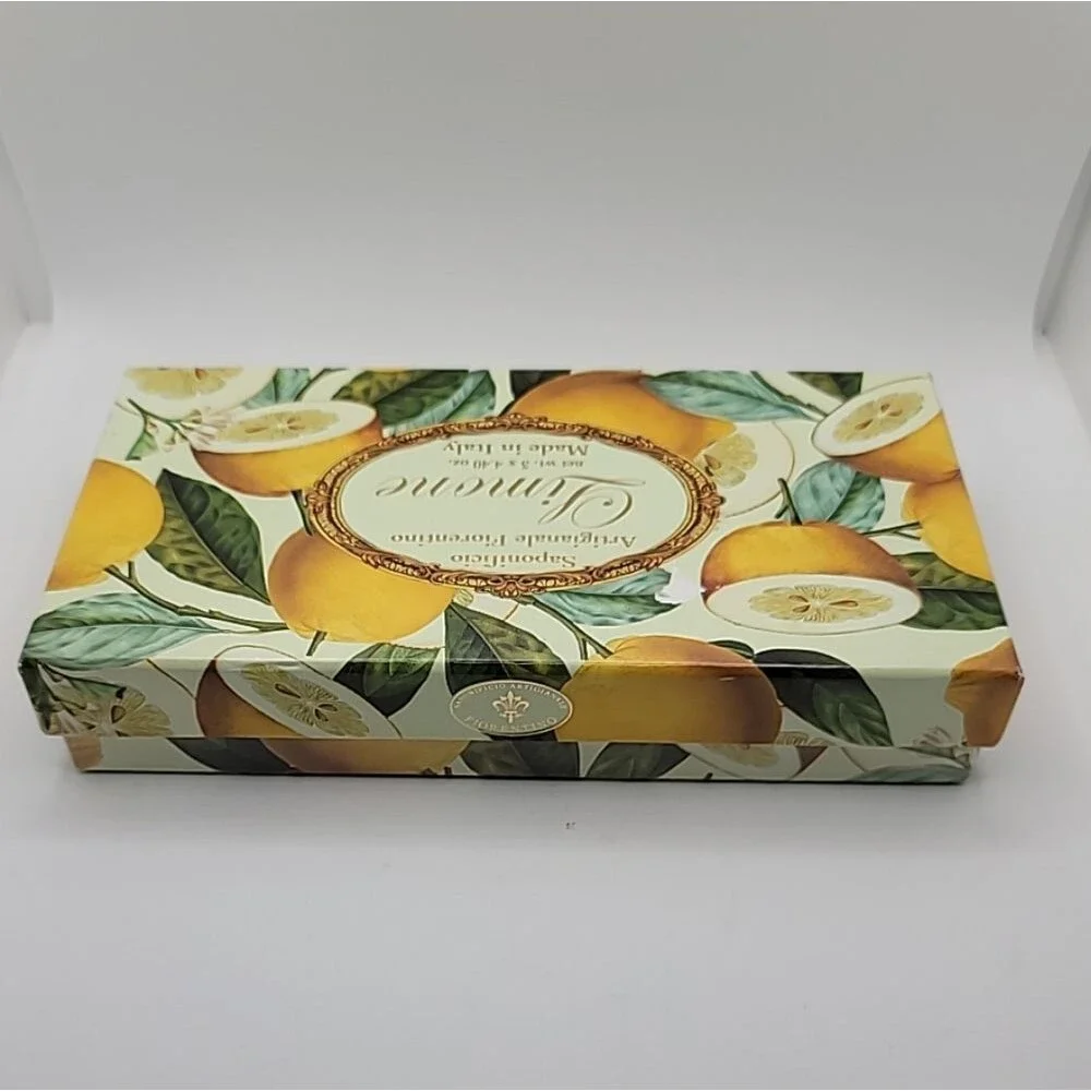 Saponificio Artigianale Fiorentino Lemon Scented Soaps (3) SEALED
